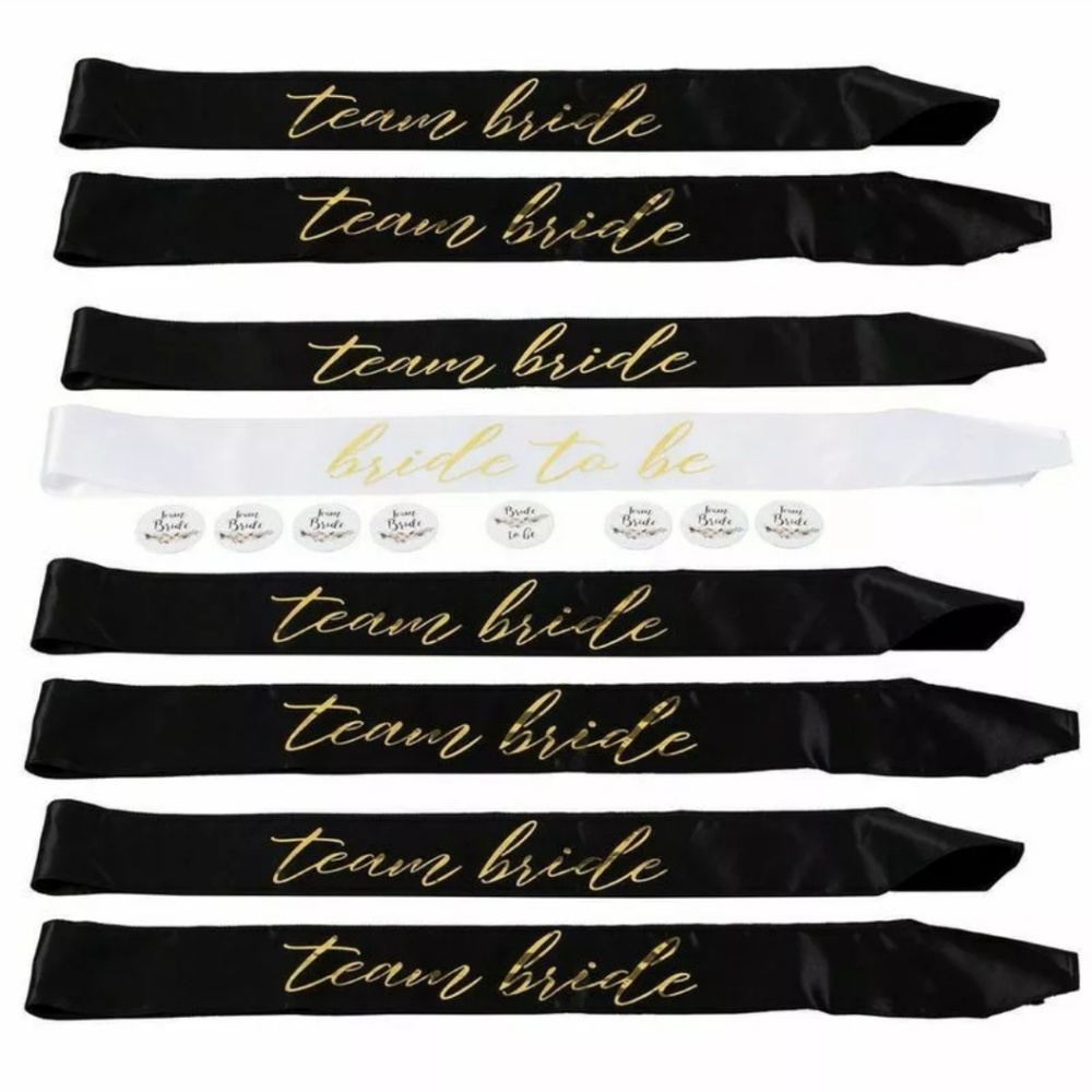 Bachelorette Party Sash Set